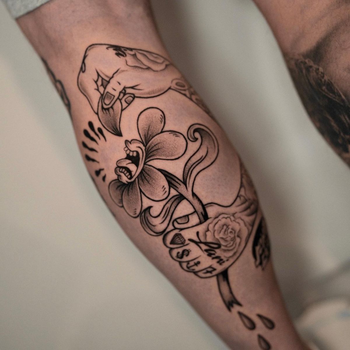 tattoo according to client’s idea👐