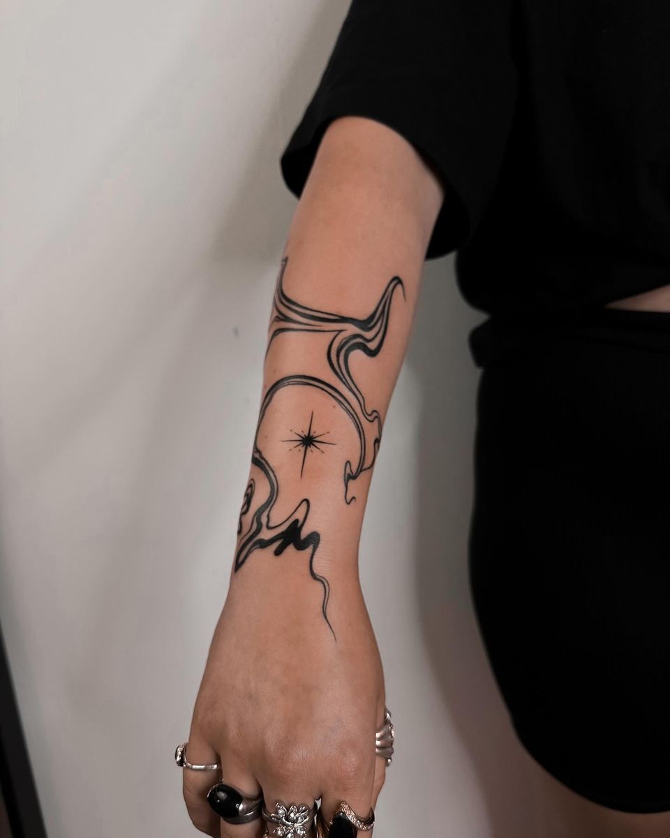 curved lines