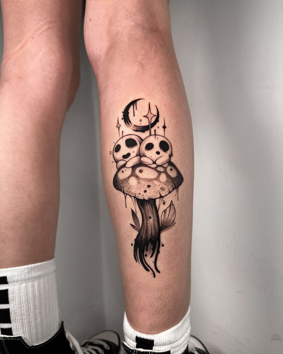 gloomy mushroom 🍄 Registration for December is ongoing🗓️ . . . . . . #tattoodüsseldorf #tattooköln #tattooessen