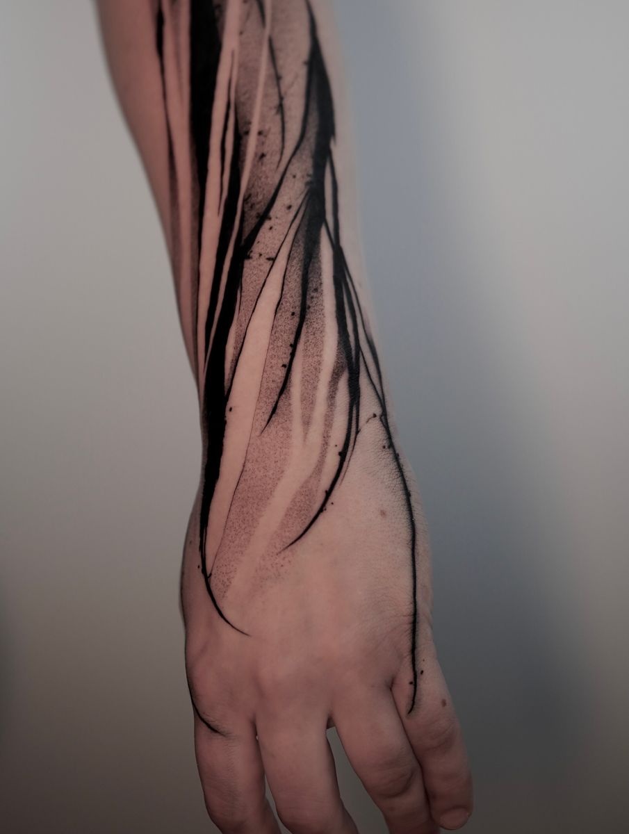 One of my wannado’s ❤️‍🔥happy to make it  #abstractart #abstracttattoo #tattooidea #tattoogermany